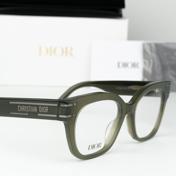 Dior Men Eyeglasses Green Demo Geometric DIORSIGNATUREO CD50054I 098 B2I NEW - Picture 4 of 8